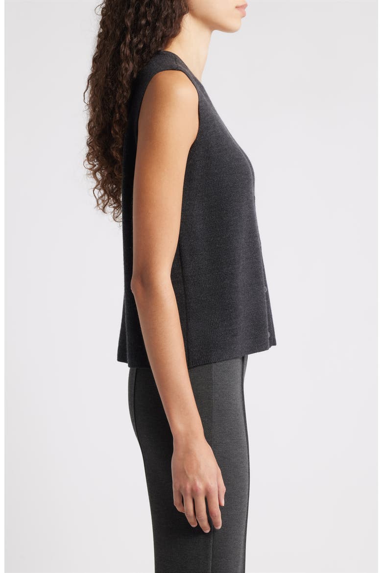 Wool Vest, Alternate, color, CHARCOAL