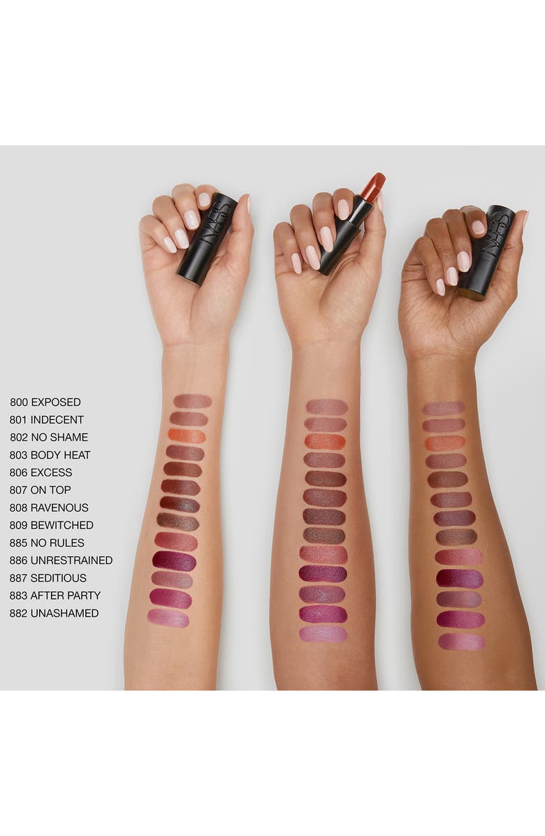 NARS Explicit Lipstick, Alternate, color, No Shame