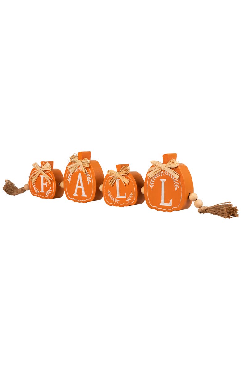 Northlight Mini Pumpkins Wooden Fall Harvest Sign - 22", Alternate, color, 