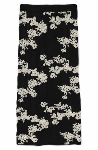 VERO MODA Nancy Floral Sweater Skirt