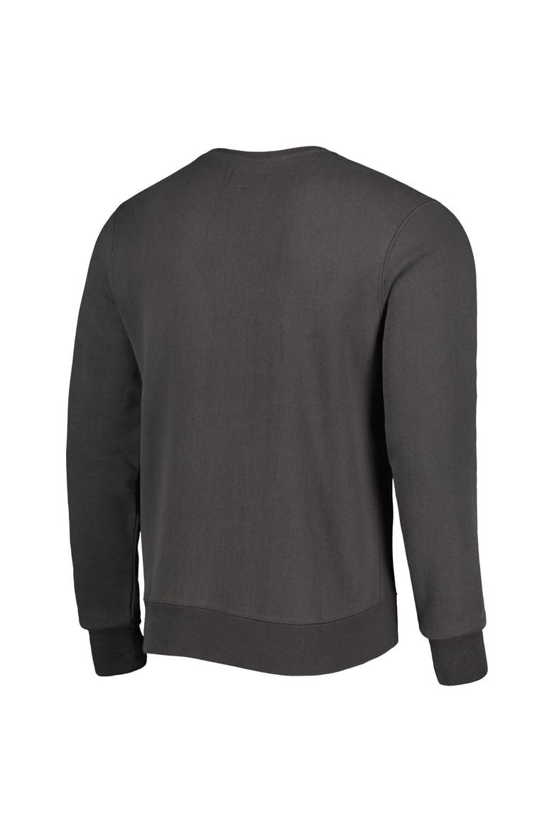Men's '47 Charcoal Las Vegas Raiders Locked In Headline Pullover Sweatshirt, Alternate, color, Charcoal