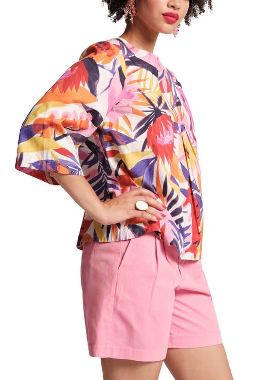 FRANCES VALENTINE FRANCES VALENTINE EASY TOP PRINT COTTON POPLIN