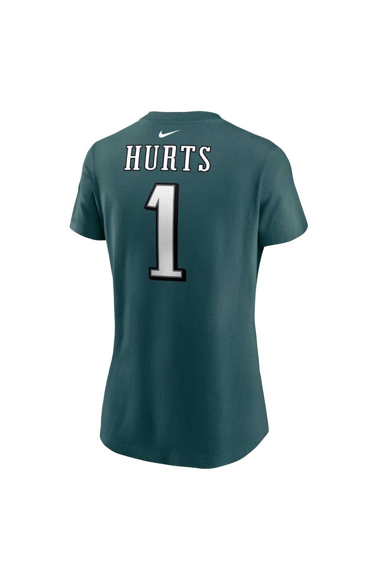 Nike Women's Nike Jalen Hurts Midnight Green Philadelphia Eagles Player Name & Number T-Shirt, Alternate, color, Green