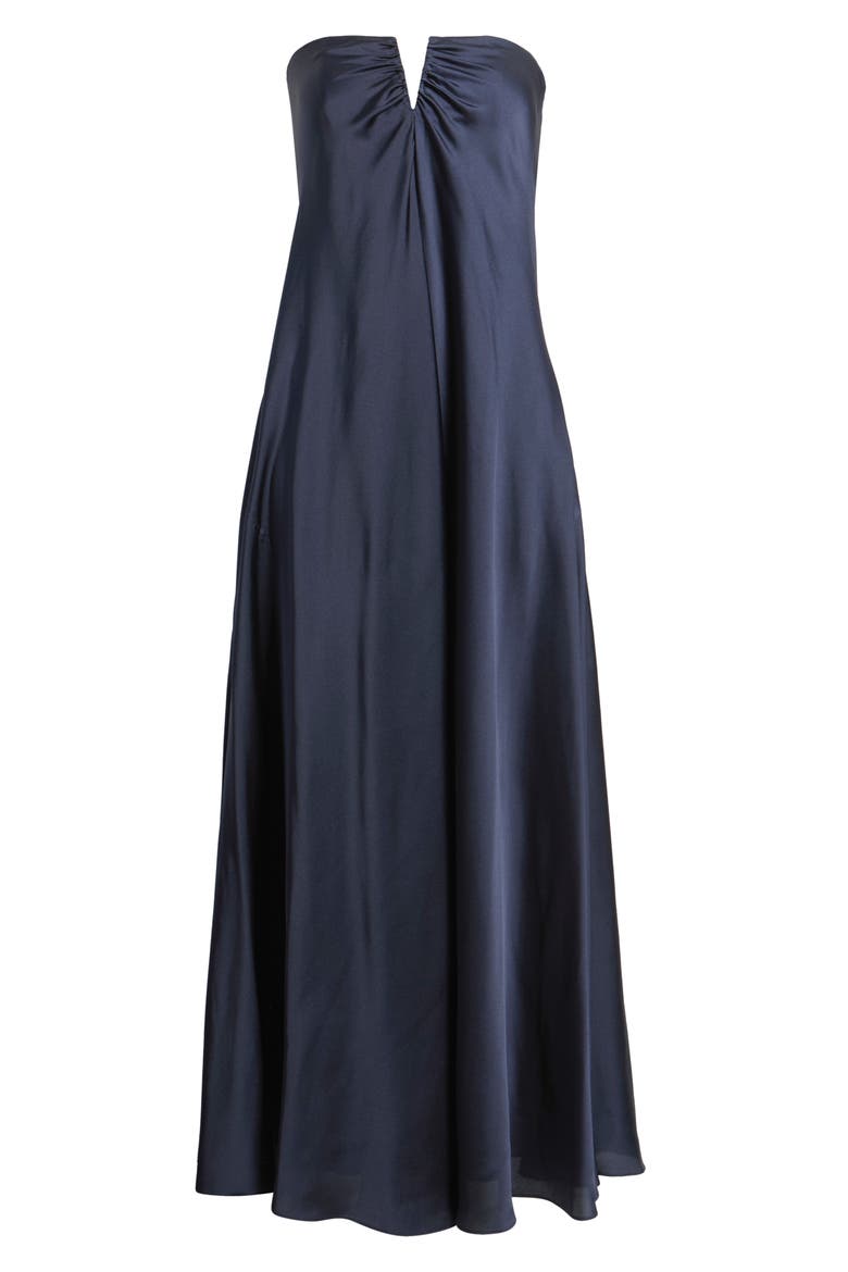 The Emerson Strapless Maxi Dress, Alternate, color, CLASSIC NAVY