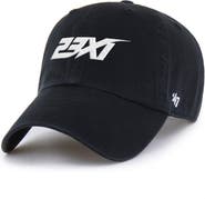'47 Men's '47 Black 23XI Racing Clean Up Adjustable Hat