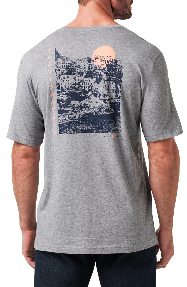 TravisMathew Maiden Voyage Graphic T-Shirt, Alternate, color, Heather Medium Grey