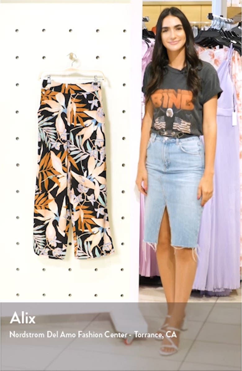 Cut It Wide Leg Crop Pants, sales video thumbnail