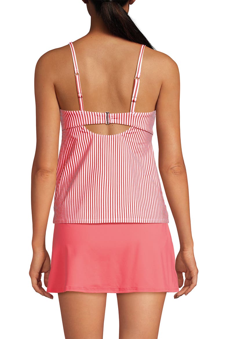Lifting Tankini, Alternate, color, Wood Lily Mini Stripe