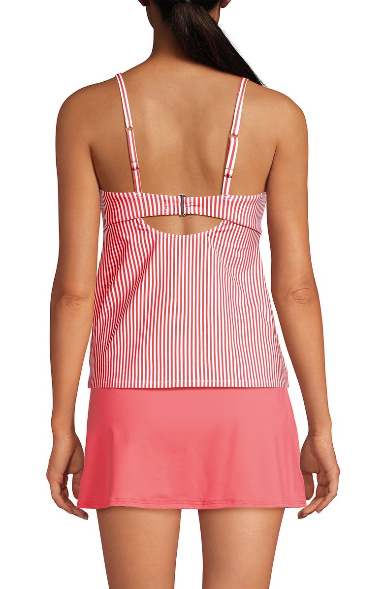 Lands' End Lifting Tankini, Alternate, color, Wood Lily Mini Stripe