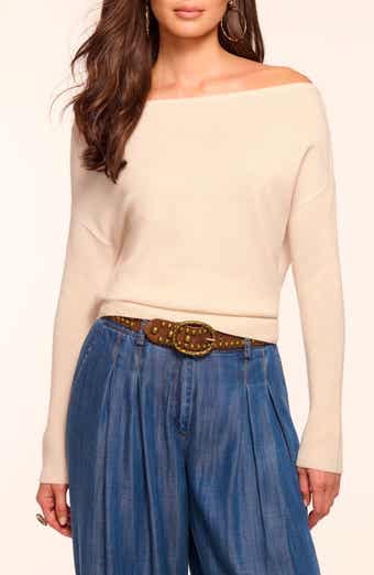 Chance Wool Off the Shoulder Sweater