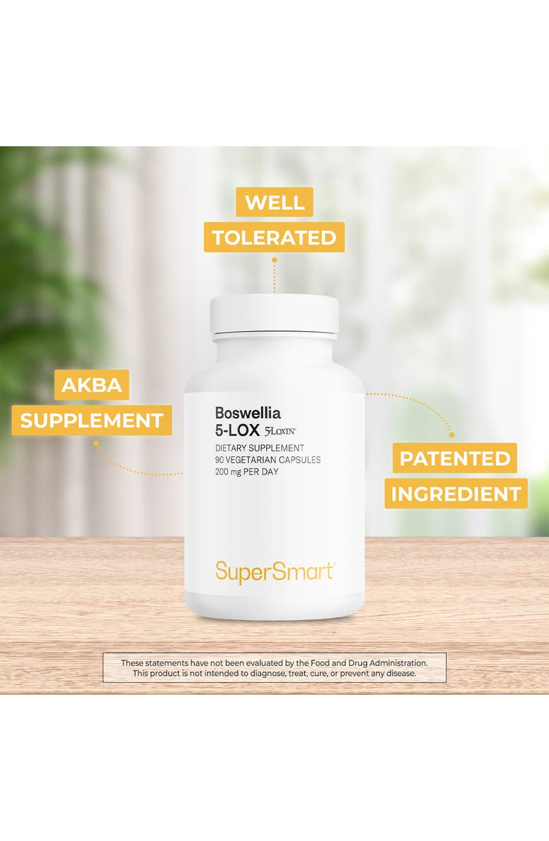 SuperSmart 5-Loxin 200 mg per Day - with Boswellia Serrata Extract, Alternate, color, NO COLOR