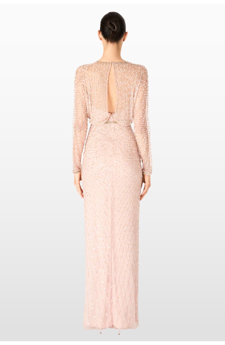 Jenny Packham Nina Dress, Alternate, color, Bunny