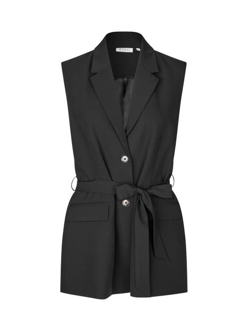 Masai Copenhagen Majulea Waistcoat In Black