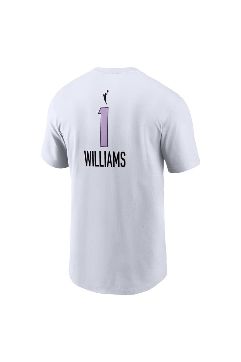 Men's Nike Gabby Williams White Golden State Valkyries Name & Number Heroine Edition T-Shirt, Alternate, color, White