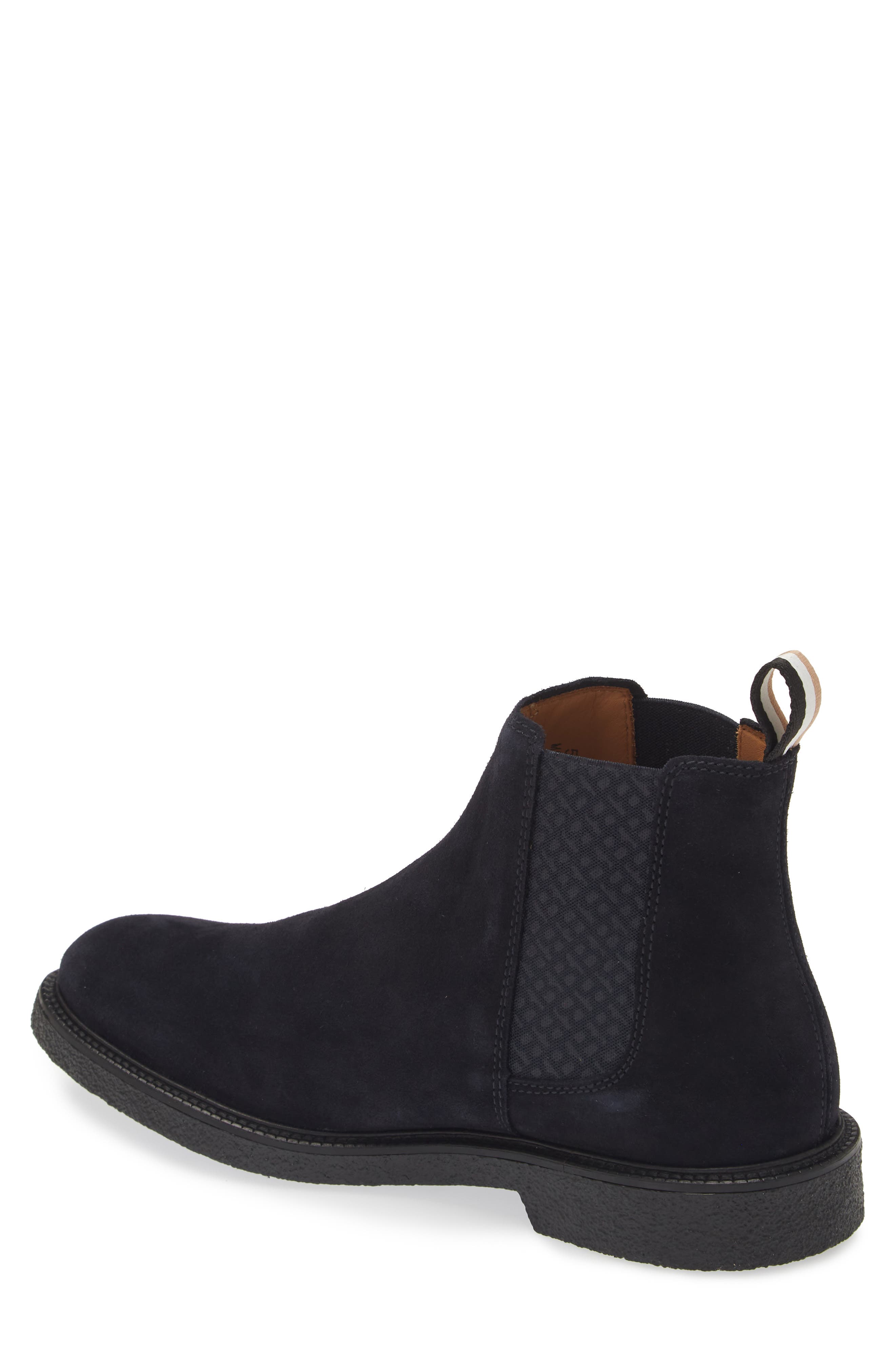 BOSS Tunley Chelsea Boot, Alternate, color, Dk Bu