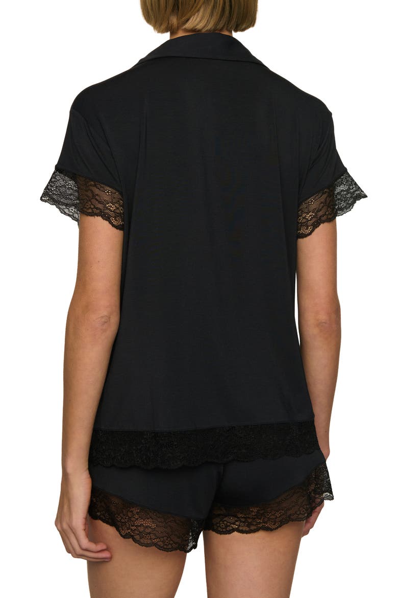 Malou Short Pajamas, Alternate, color, BLACK