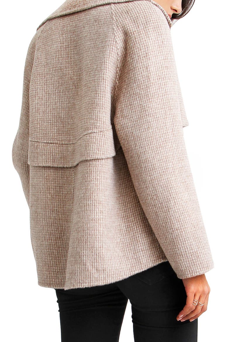 I'm Yours Wool Blend Peacoat, Alternate, color, BEIGE