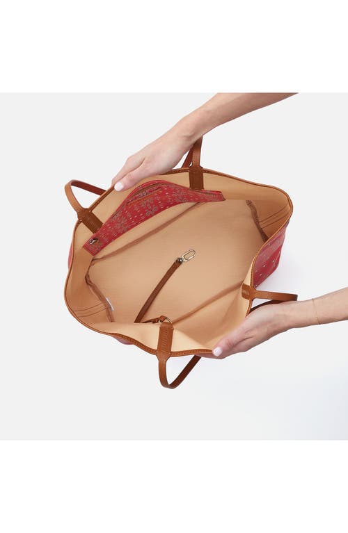 HOBO HOBO ALL THAT MONOGRAM COATED CANVAS TOTE