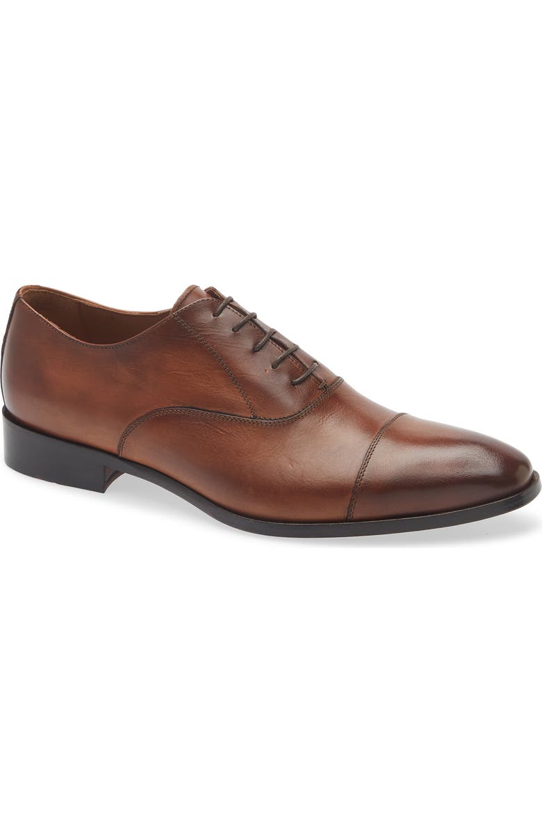 TO BOOT NEW YORK Draper Cap Toe Oxford, Main, color, Crust Paolo Cuoio