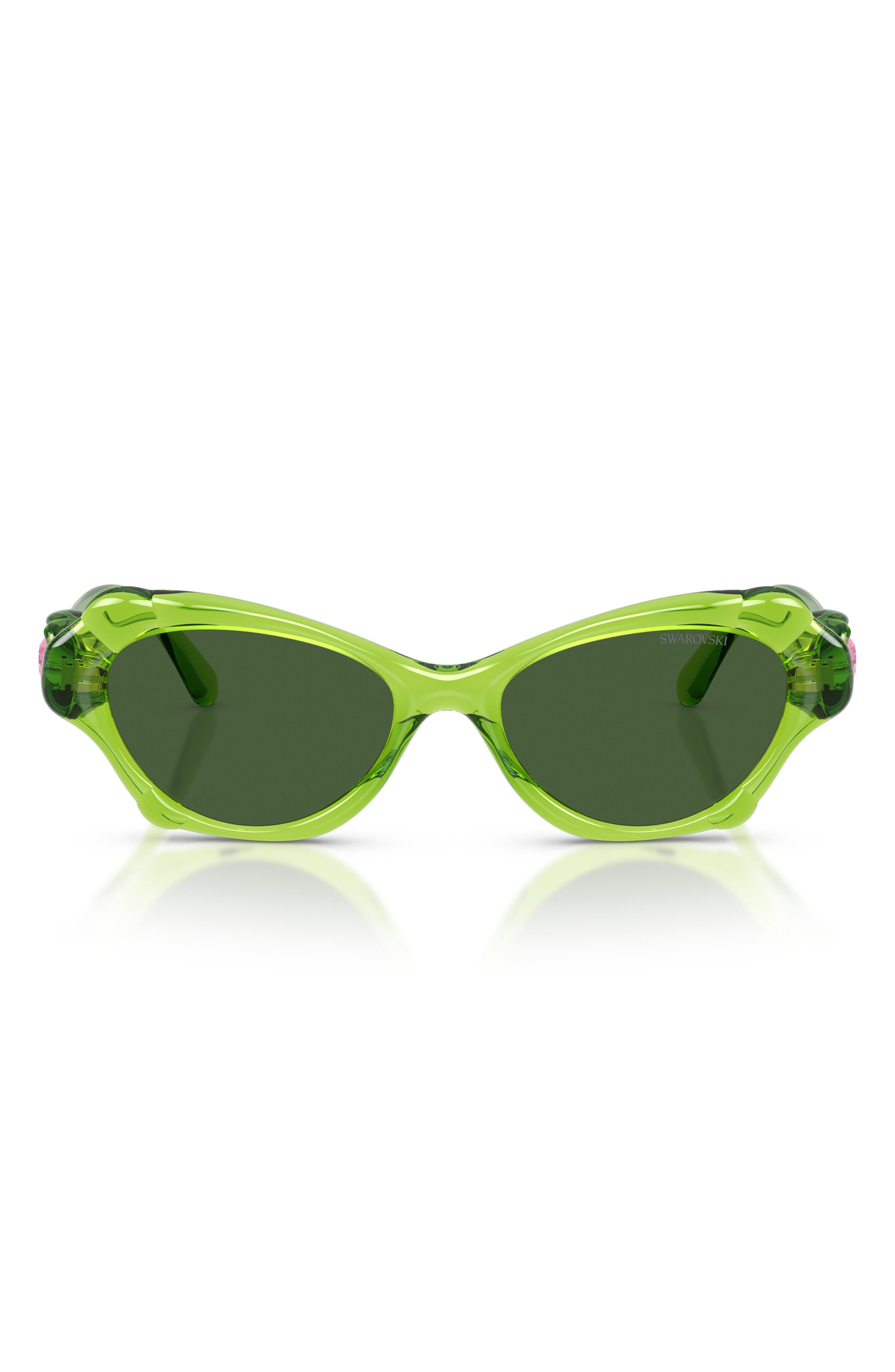 TRANSPARENT GREEN / DARK GREEN