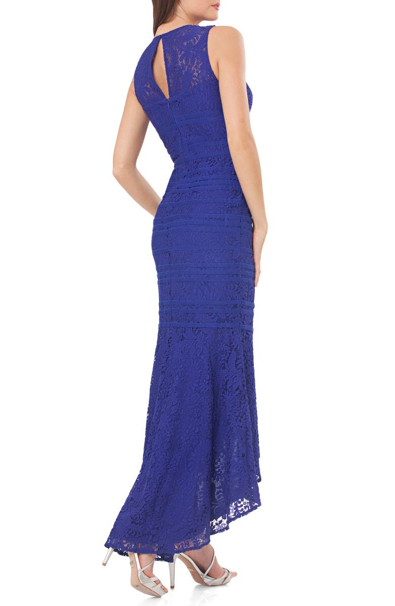 JS Collections Lace High/Low Gown, Alternate, color,