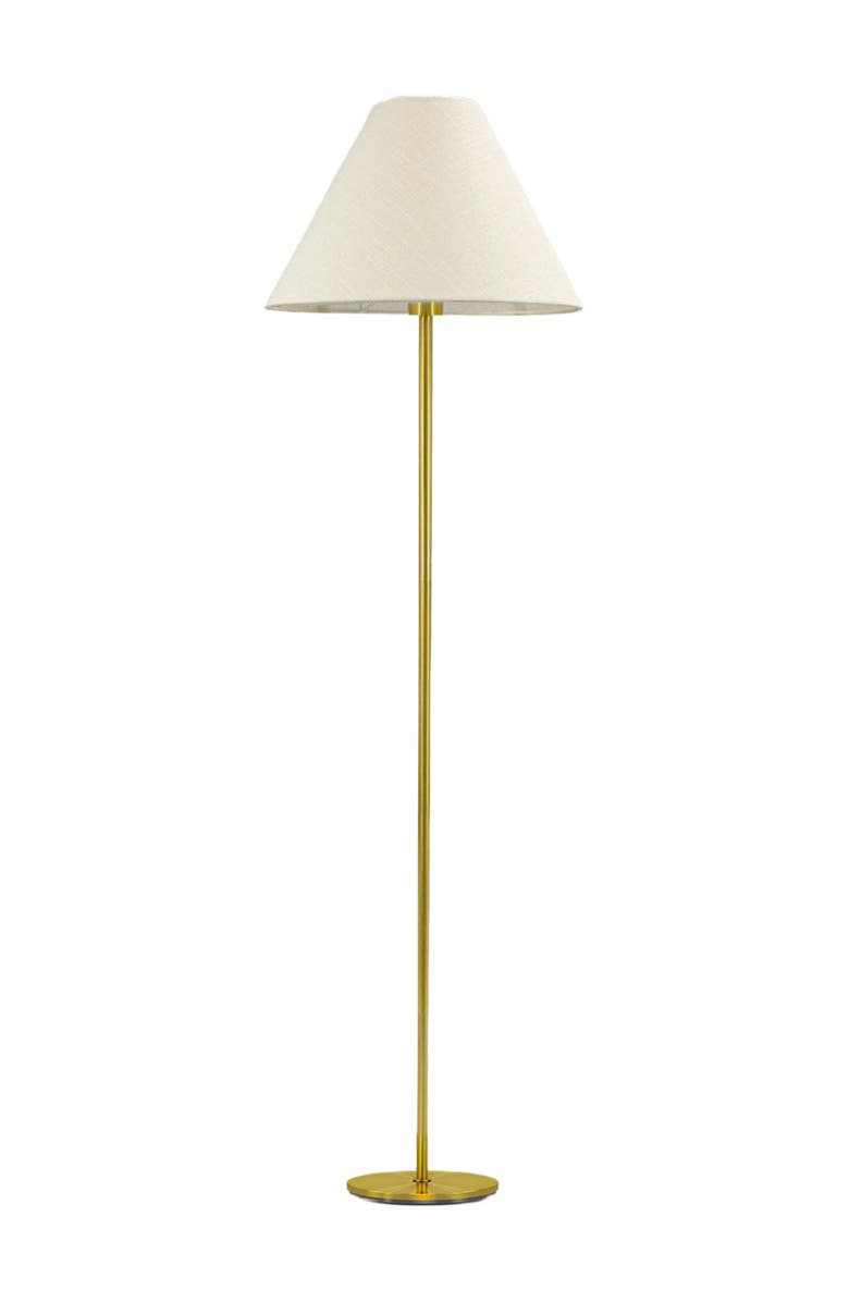 Brightech Mika 65" LED Classic Standing Floor Lamp with A-Line Traditional Open Shade, Bulb Included, Main, color,