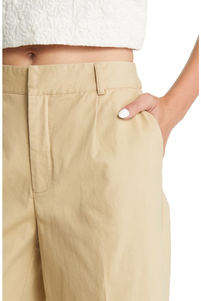 Women's Hipster Low Rise Pants, Alternate, color, BEIGE