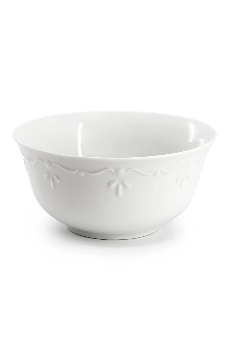 Henryi 16 Piece Porcelain Dinnerware Set, Alternate, color, White