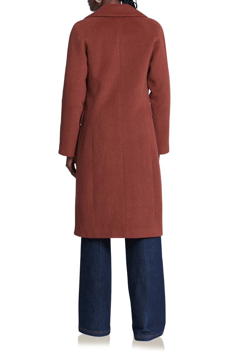 Avec Les Filles Double Breasted Coat, Alternate, color, 