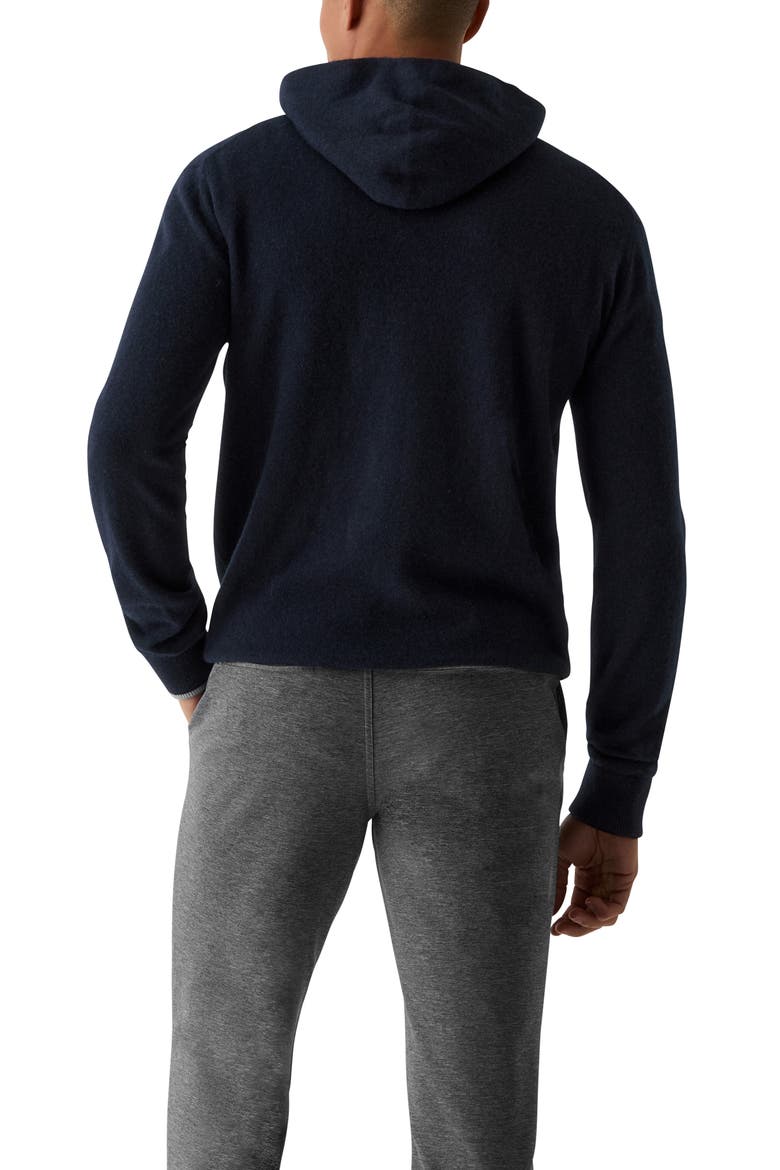 Koko Wool Cashmere Blend Hoodie, Alternate, color, MALTESE BLUE