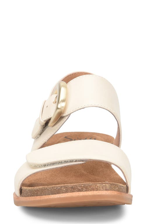 Söfft Peggie Wedge Sandal In Sand