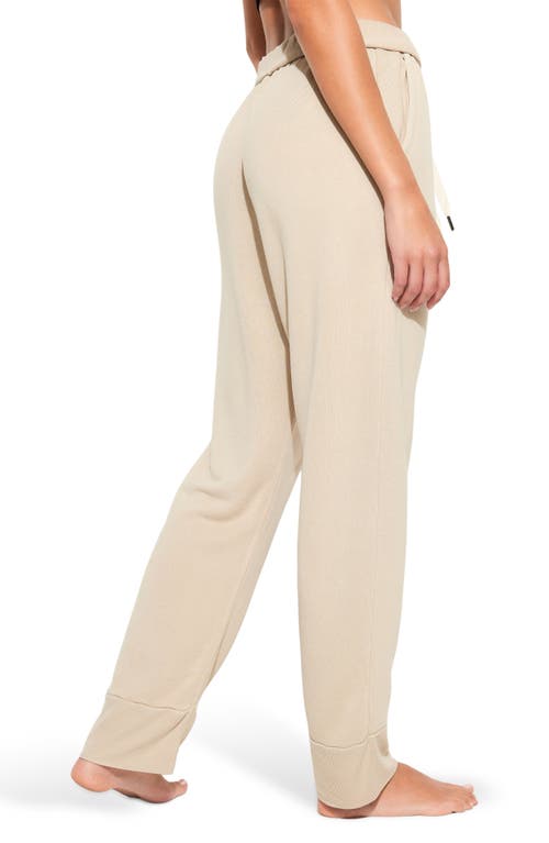 Spiritual Gangster Insignia Hendrix Cotton Blend Sweatpants In Neutral