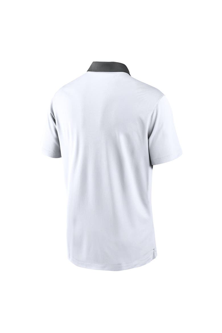Men's Nike  White Las Vegas Raiders Vapor Performance Polo, Alternate, color, White
