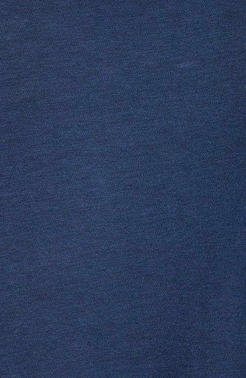 Tom Ford T-shirt With Round Neck And Short Sleeves In Denim Blue