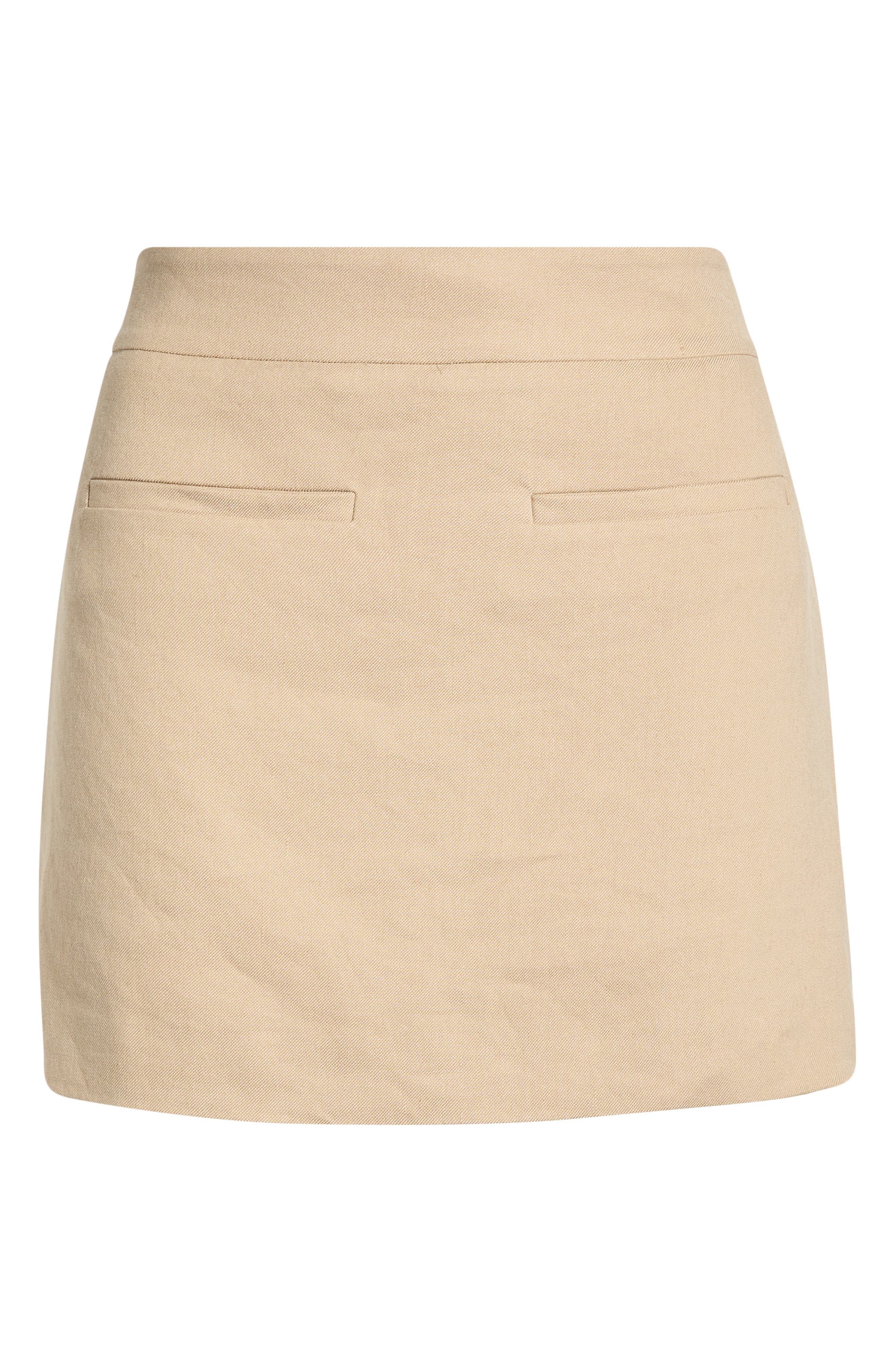 Alvara Linen Blend Miniskort