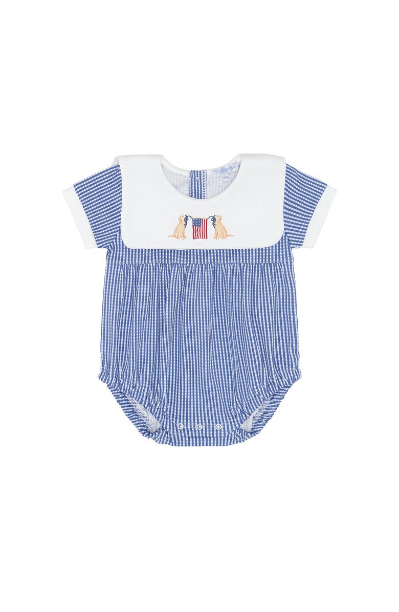 Nellapima American Pups Square Collared Bubble - Baby, Main, color, Blue