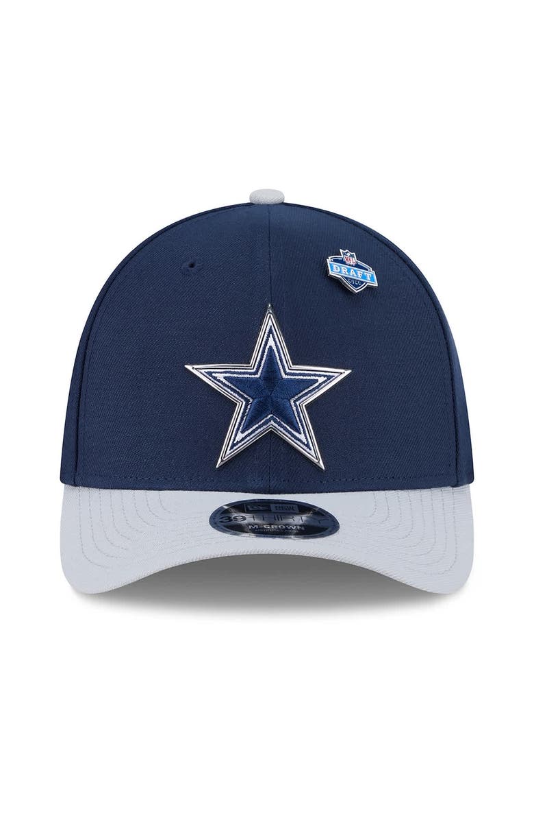 New Era Men's New Era  Navy/Silver Dallas Cowboys 2026 NFL Draft 39THIRTY M-Crown Flex Hat, Alternate, color, Navy