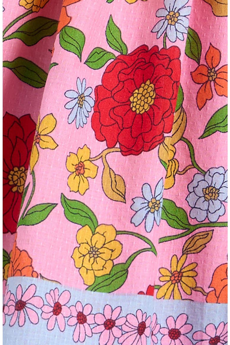 Kids' Madeline Floral Cotton Dress, Alternate, color, PINK FLORAL