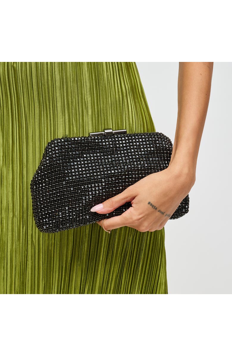 URBAN EXPRESSIONS HANDBAGS Delfina Evening Bag, Main, color, Black