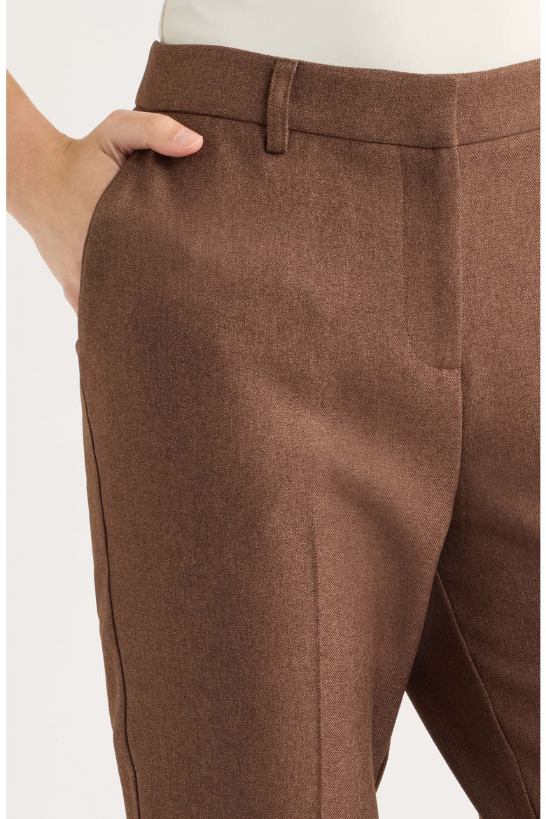 Classic Herringbone Pants, Alternate, color, WALNUT