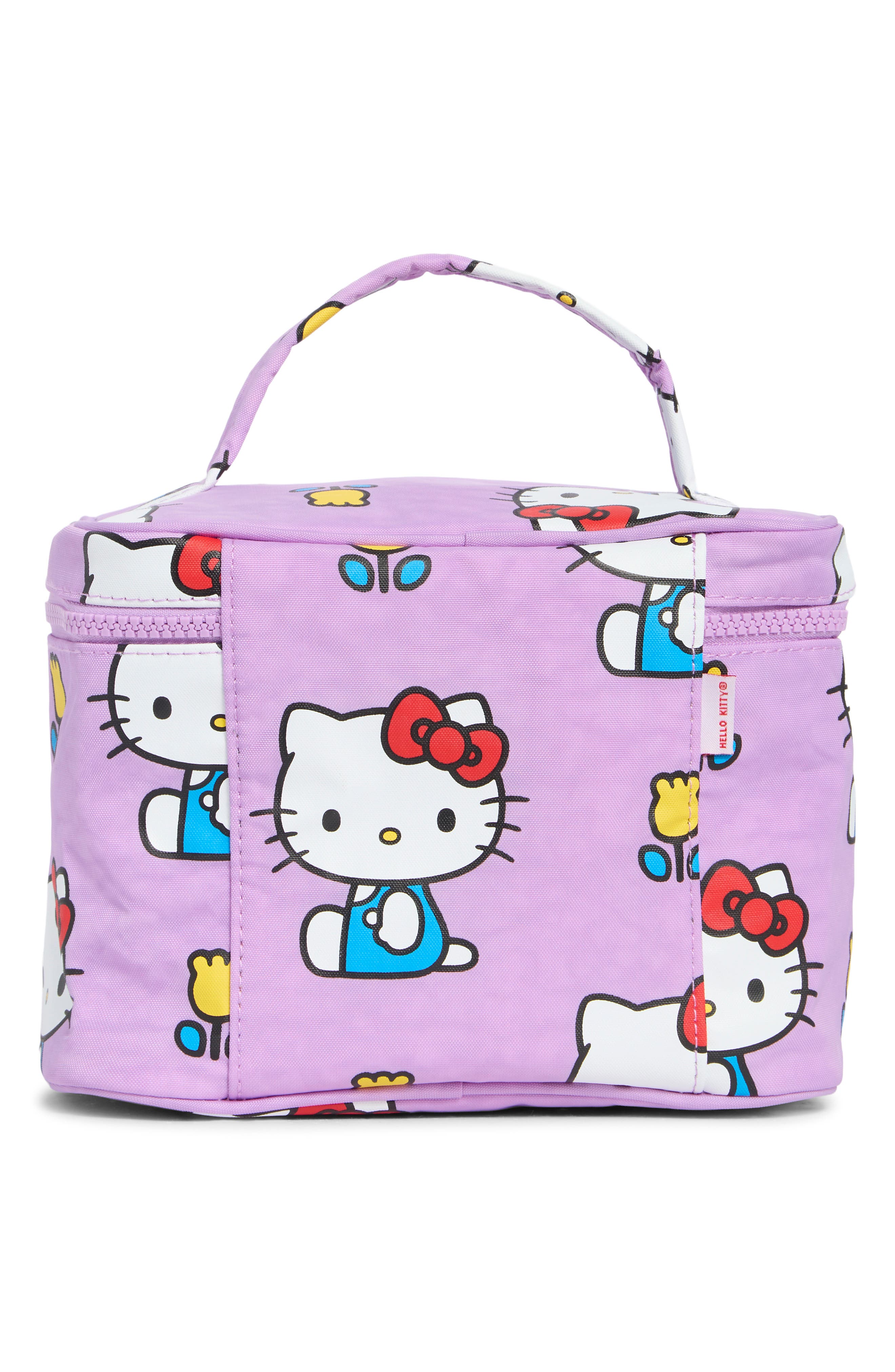 Large Cosmetic Case, Alternate, color, HELLO KITTY PINK