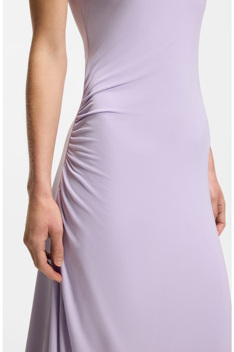 Eylai Draped A-line Midi Dress, Alternate, color, LAVENDER TIDE