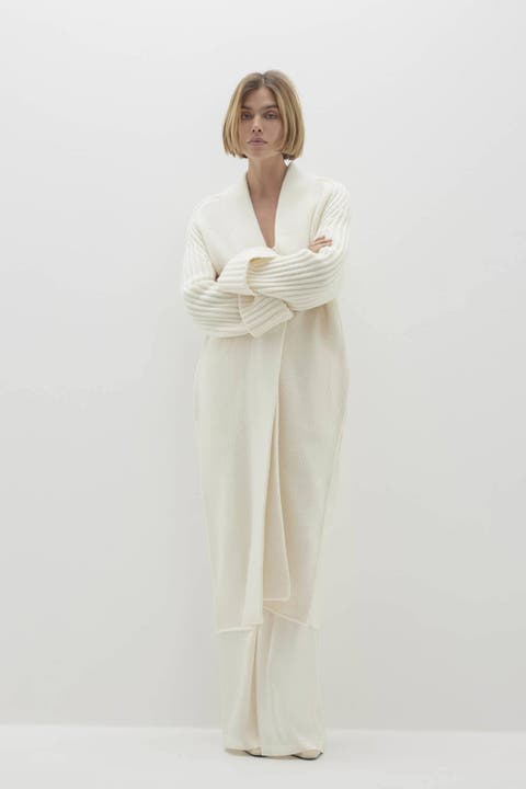 Lilyan Longline Cashmere Cardigan