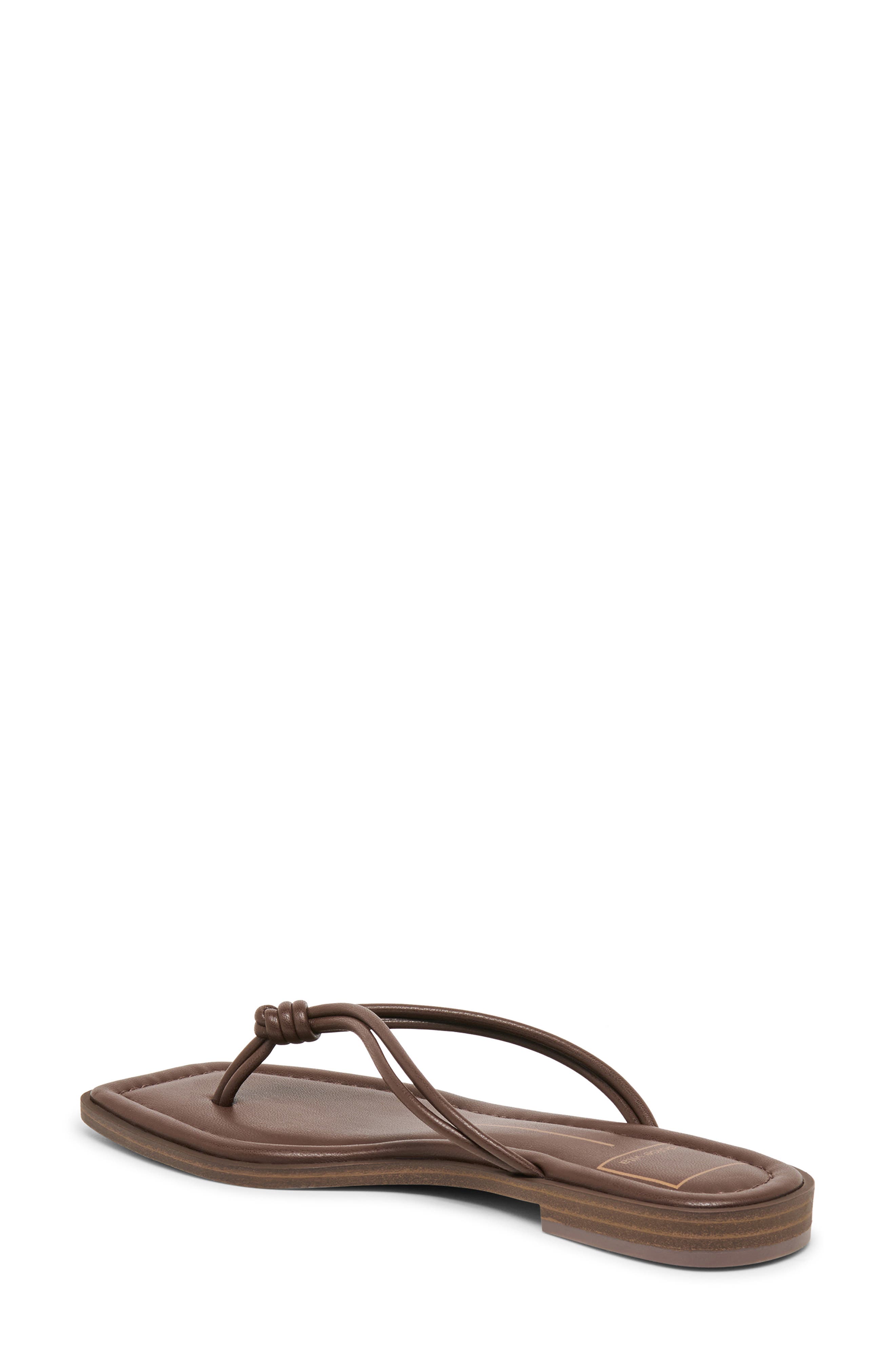 Izaak Flip Flop, Alternate, color, DARK BROWN STELLA