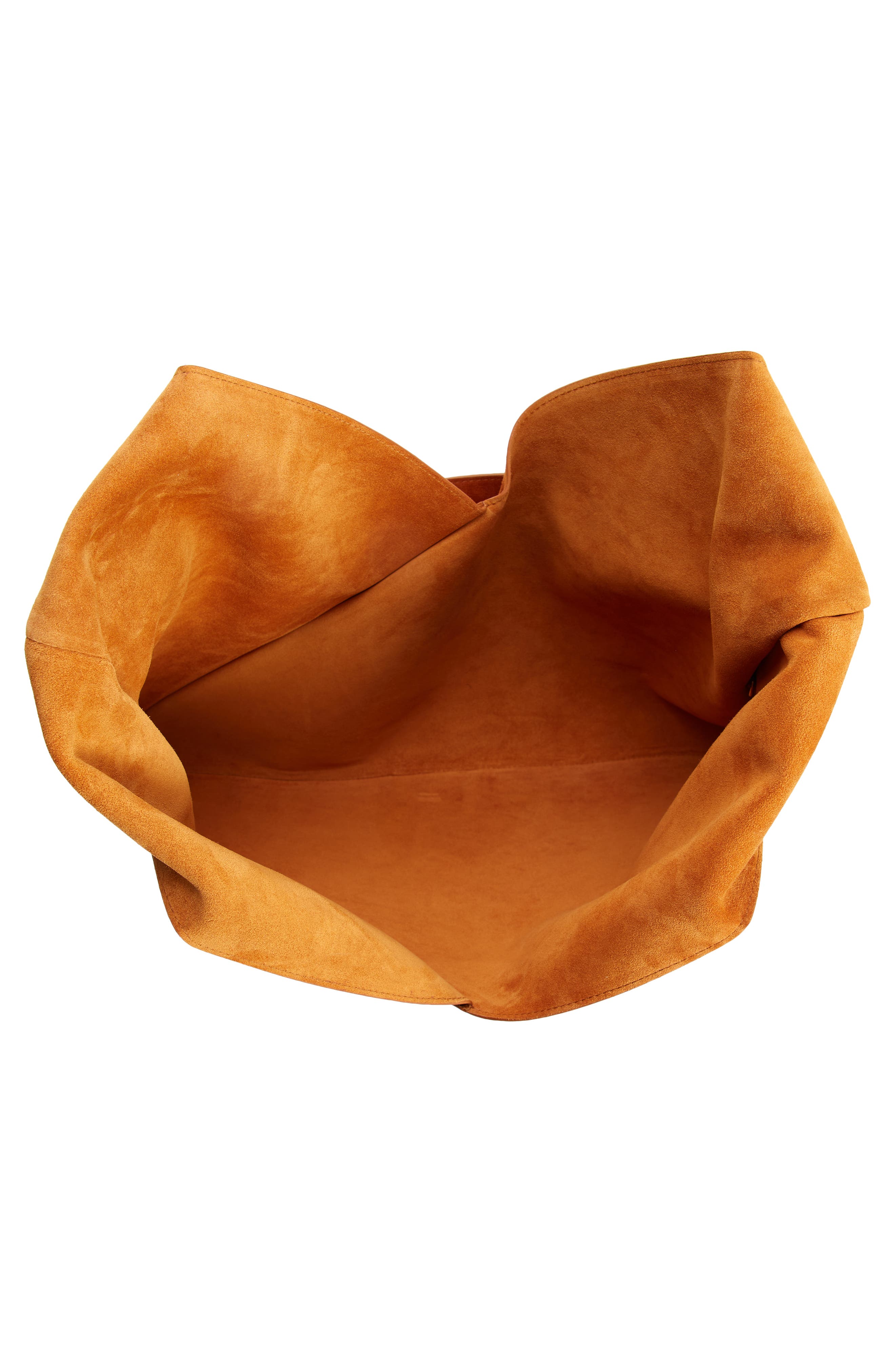 Khaite Sara Suede Tote Bag, Alternate, color, 