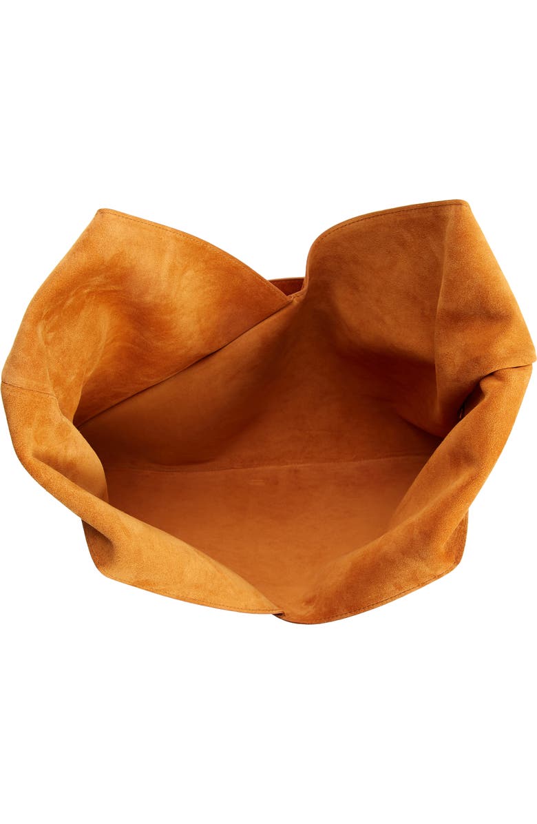 Khaite Sara Suede Tote Bag, Alternate, color,