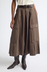 Sea Tristan Pleated Cotton Culottes