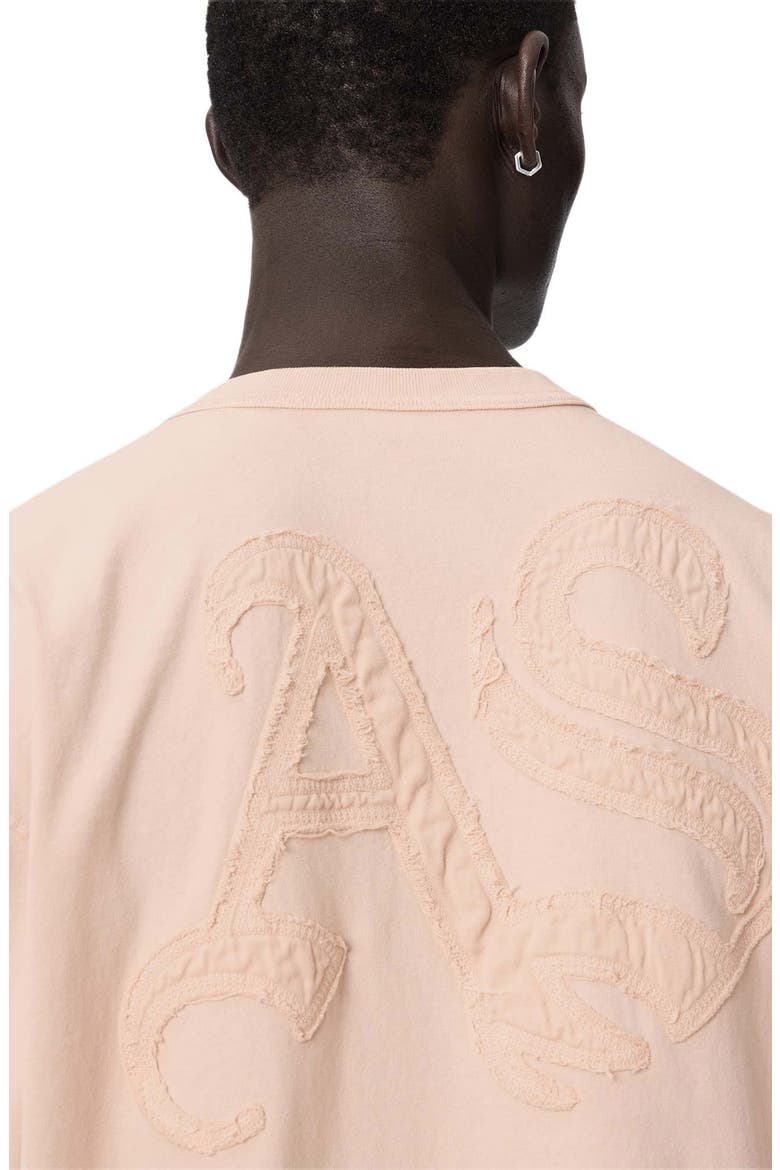 Insignia Logo Appliqué Organic Cotton T-Shirt, Alternate, color, CRYSTAL PINK