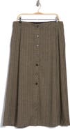 MAX STUDIO Front Button Boot Skirt