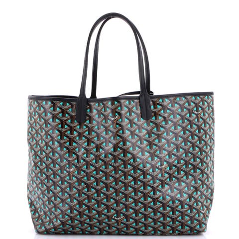 Saint Louis Tote Claire Voie Coated Canvas PM